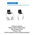 thumbnail image 3 of Game Controller Headset Stand, Easy Installation Controller Wall Mount Holder Strong Bearing Capacity 2pcs Black Space Saving  for Game Accessories, 3 of 8