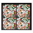 thumbnail image 1 of Rainbow Floral Static Cling Window Film Removable Decal for Glass Door Privacy No Botanical Design, 1 of 5