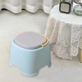 thumbnail image 5 of RKSTN Plastics Small Stools Plastic Mini Stool For Home Thickened For Living Room Bathroom Shoe Changing Sturdy And Lightweight, 5 of 5