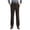 Coffee, variant on Grrvtrz Mens Corduroy Pants Casual Business Straight Leg Pleated Dress Pants Flat-Front Pants for Daily Party Diner