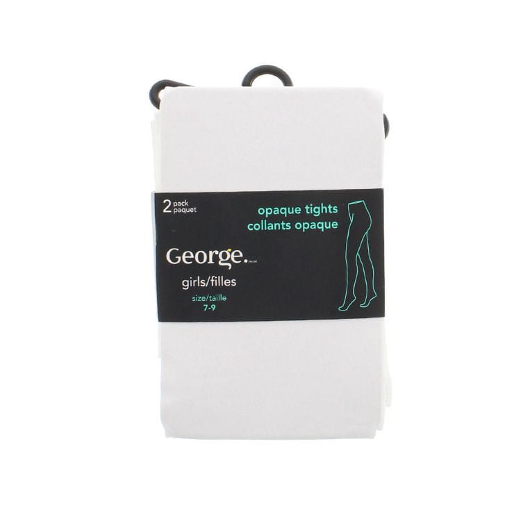 Lot de 2 collants opaques George pour filles