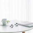 thumbnail image 2 of 8Pcs Black White Five-star Table Small Football Desktop Football Machine Soccer Toys, 2 of 9