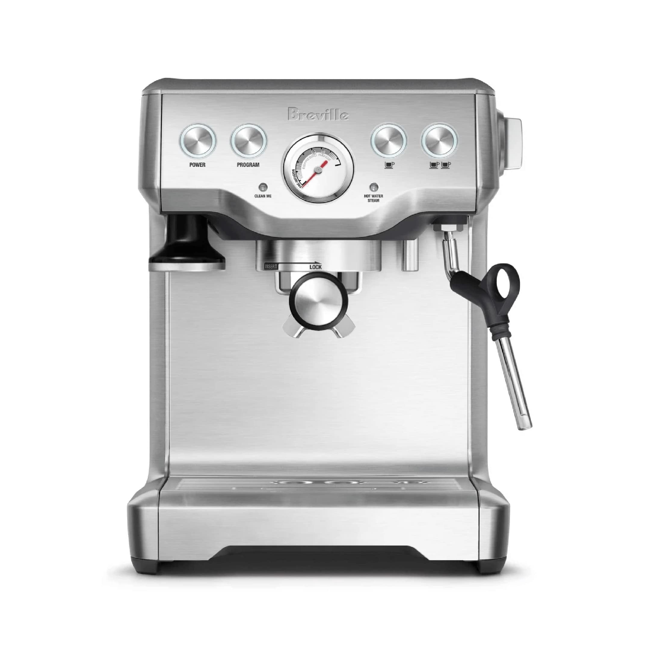 Breville Infuser Espresso Machine Bes840Xl Brushed Stainless Steel