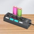 thumbnail image 1 of Chmadoxn USB HUB 2.0 4 Port Multiple Expander With Multi USB Splitter Hub Use Power Adapter Computer Accessorie USB hub, 1 of 9
