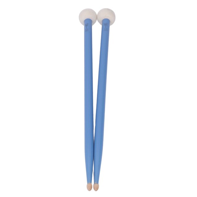 Jeu de Maillets de Tambour, Maple Handle Baguettes Accessoires pour Jouer le Bleu