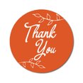 thumbnail image 1 of Darling Souvenir Round 45 Pcs Leaf Vines Thank You Stickers Orange Wedding Envelope Seal-1.6 Inches, 1 of 4
