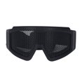 thumbnail image 4 of Lunettes de Protection Résistantes aux Chocs, Hypoallergéniques, Résistantes au Vent et au Sable, Respirantes avec Sac de Rangement pour Cyclisme, Kaki, Vert, Noir, 4 of 7