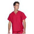 thumbnail image 1 of Landau Essentials V-Neck Scrub Top : 1 Pocket, Reversible, Unisex, Classic Relaxed Fit Medical Scrubs 7502, 1 of 1