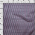 thumbnail image 3 of oneOone Silk Tabby Fabric Triangle Geometric Print Fabric By The Yard 42 Inch Wide, 3 of 5