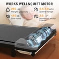 thumbnail image 3 of Toytexx Under Desk Walking Pad Treadmill with Manual Incline, 2.5 HP Motor, Remote Control, LED Display, 0.6–3.8 MPH, 265 lb Capacity, 3 of 8