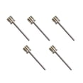 thumbnail image 1 of Mosiee Football Inflator Gas Needle Pump Rugby Ball Basketball Valve Adaptors Air Pin Stainless Steel Adapters For Soccer Basketballs, 1 of 6
