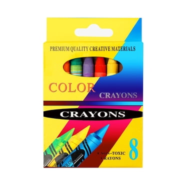 Cqxid Stylo à Moins de 5 $ Ensemble de Craies de Cire pour Enfants 6 Couleurs 8 Couleurs 12 Couleurs 24 Couleurs Créatif Bricolage Gribouillage Peinture à l'Huile Bâton Remplir Craie de Cire de Dessin de Couleur.