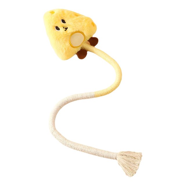 TIELUTT Cat Chew Rope Toys Late Toys Indoor Cat Toys for Boredom Teeth Cleaning and Chewing Cat Toys Indoor Cat Dog Squeaky Large the Rabbit Mini Rabbit Pet for Dogs Small Breed Dog Travel Puppy Teet