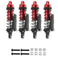 thumbnail image 1 of stanreset Aluminum Alloy 1/16 Front Rear Shock Absorber For SLASH Huan 727 Crawler 4pcs RC Car Accessories Replacement Parts TYPE2, 1 of 6