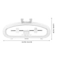 thumbnail image 2 of PAMINGONO Portable Steamer Stand for Clothes Garment Hanger for Steaming Clothes White for Home Use 1Pcs, 2 of 8