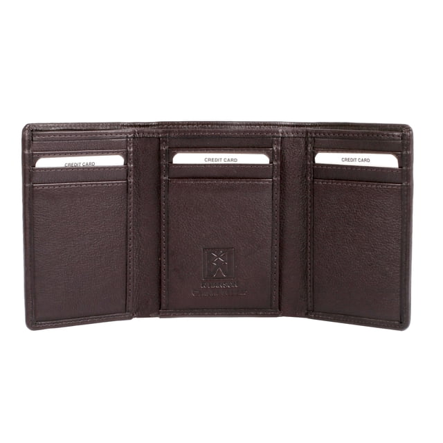Karla Hanson Portefeuille en Cuir Trifold avec Blocage RFID