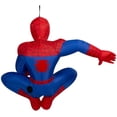 thumbnail image 3 of Airblown Yard Inflatables Halloween Light Hanging Spiderman with Pumpkin MD Marvel, 3 of 6