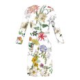 thumbnail image 4 of Babysbule Liquidation Robes d'Automne pour Femmes Mode Femmes Décontracté Élégant Col Rond Imprimé Été Manches Longues Poches Robe, 4 of 5