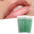 thumbnail image 2 of 50Pcs Professional Lip Brush Smooth Coverage Plastic Women Fashion Lip Gloss Wand Makeup Tool, 2 of 8