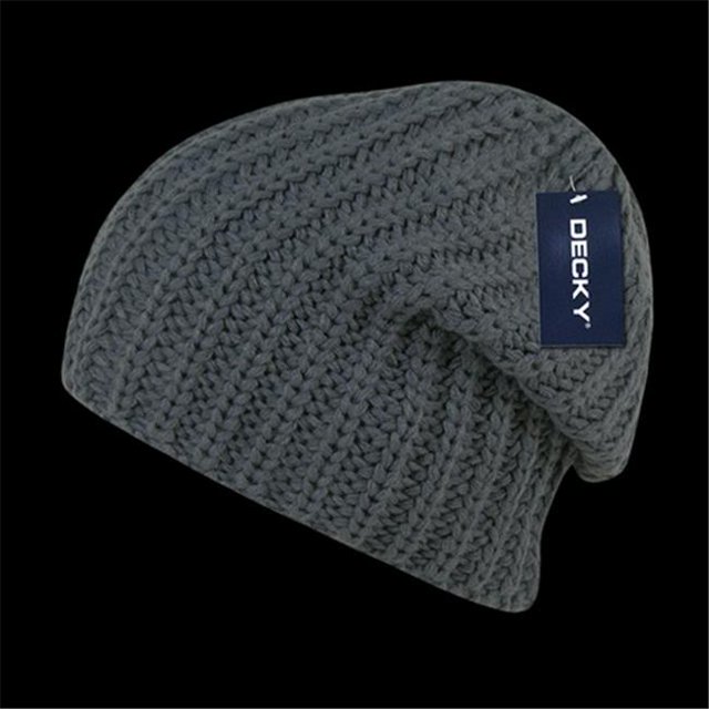 Decky 635-GRY Cozy Knit, Grey