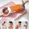 thumbnail image 4 of CHUANK Heating Pads for Back Pain Relief and Cramp  Extra Large 17” x 33” Size Protable Electric Heating Pads with 10 Fast Heating Settings and Auto Shut Off for Back/Neck/Shoulder/Abdome, 4 of 9