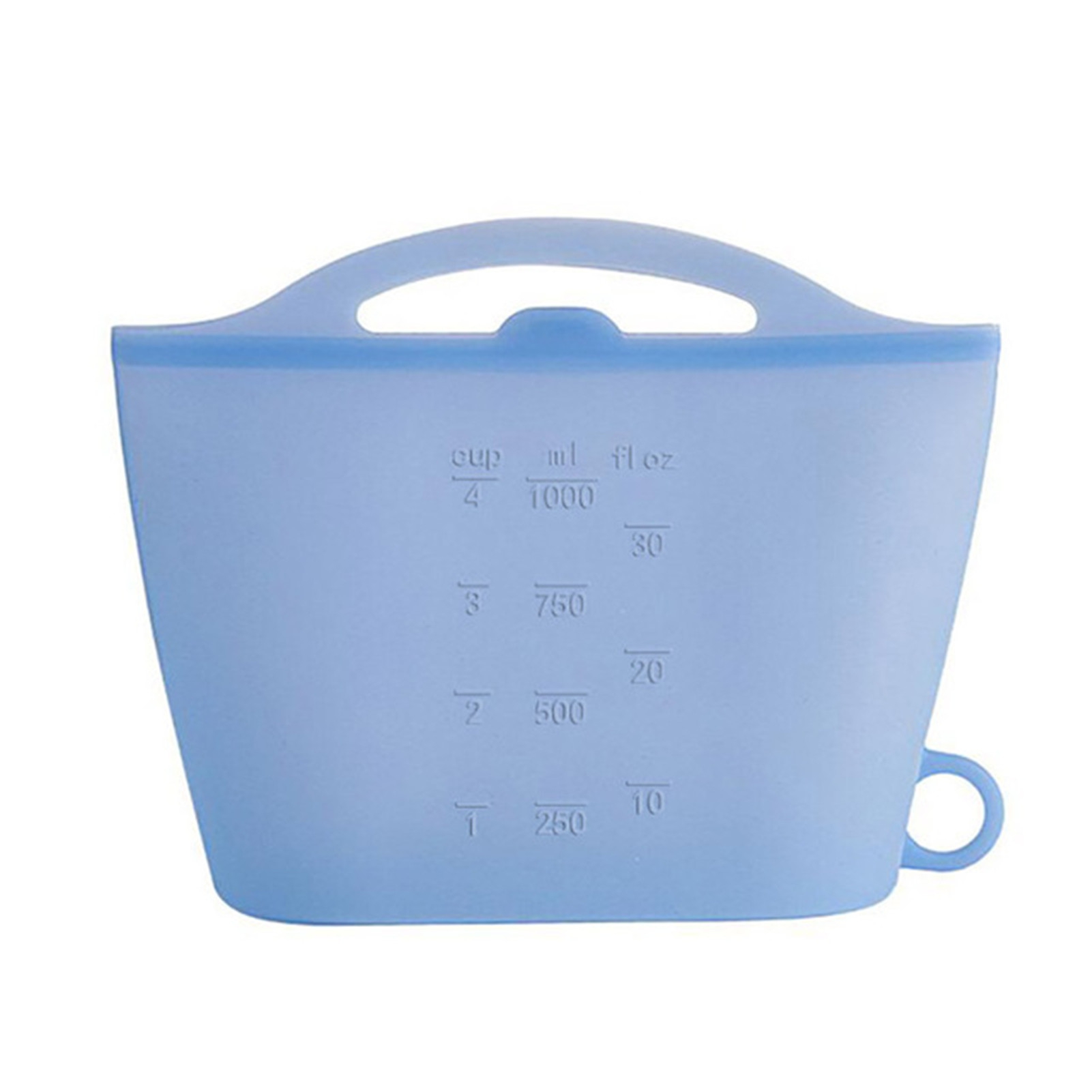 Lubelski Reusable Eco-friendly Silicone Fridge Food Organizer Sealing Storage Pouch Bag
