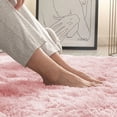 thumbnail image 4 of Rugs for Bedroom Area Rugs for Bedroom Turquoise Green, 63X60 Inches Rug, Shag Rugs for Living Room, Furry Carpet for Kids Girl Room, Indoor Throw Rug for Area Rugs for Living Room, 4 of 7