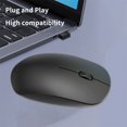 thumbnail image 4 of CEHVOMTwsMouse,Computer Mice , Mouse For Laptop,Slim Silent Rechargeable Mouse,Optical Mouse,Computer Mouse,2.4GTwsMute Bluetooth Mouse Laptop Office Business Mouse, 4 of 7