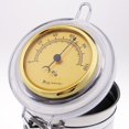thumbnail image 3 of Classic Stainless Steel Tobacco Tin Cans Humidor with Humidometer for Gifts, 3 of 8