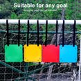 thumbnail image 3 of Soccer Goal Target Sports Agility Training Goal for Improving Reactive Accuracy Speed Shoot Target Discs with Adjustable Strap for Lacrosse Hockey Football Baseball, 3 of 7