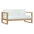 thumbnail image 3 of Modway Upland Outdoor Sofa Patio Furniture, White, 3 of 9