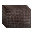 thumbnail image 1 of Fasade 18in x 24in Backsplash Panel- 5 Pack, Traditional Style Smoked Pewter Finish, 1 of 5