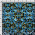thumbnail image 1 of Soimoi Tissu en Velours Feuilles & Roses Imprimés de Tissu au Mètre 58 Pouces de Large, 1 of 5