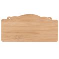thumbnail image 1 of Wood Signs Blank Wood Signs Hanging Plaque DIY Craft Unfinished Wood Sign for Shop Store, 1 of 7
