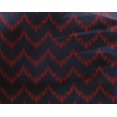 thumbnail image 4 of oneOone Georgette Viscose Fabric Chevron Ikat Printed Craft Fabric BTY 42 Inch Wide, 4 of 4