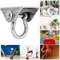 thumbnail image 1 of Fosa Stainless Steel D-Type Suspension Swing Hanger Hook Fixed Plate Hammock Hanging Chair Accessory, Swing Hanging Fixed Plate, 1 of 8
