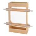 thumbnail image 3 of Rev-A-Shelf Door Mount Sink Base Cabinet Storage Organizer, Wood, 4SBSU-18, 3 of 8