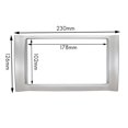 thumbnail image 2 of 2Din Car Fascia for Kimo (A1) J1 (A1) Stereo Fascias Panel Dash Mount Installation Car DVD Frame Kit In-Dash, 2 of 5