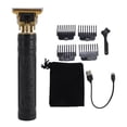thumbnail image 2 of Electric Hair Clipper for Men, T Blade Beard Hair Trimmer, Rechargeable Electric Shaver Haircut Clipper with 4 Guide Combs, Cordless Hair Clipper Shaver Beard Trimmer, 2 of 7
