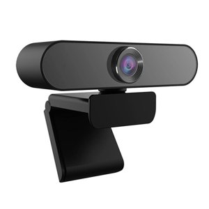 1080p2k Bureau Webcam en direct USB avec Microphone et protection de la vie privée Camera Conférence Webcam pour les appels vidéo, le streaming stéréo et les classes en ligne