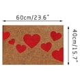thumbnail image 2 of Yhmxh Valentines Day Decor Door Mat Valentines Day Rug Valentine Day Floor Mats Holiday Floor Mats Welcome Doormat Bathroom Bedroom Living Room Kitchen Outdoor Rugs Valentine Day Home Decor, 2 of 6