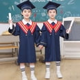thumbnail image 1 of Tenue de Graduation pour Adolescent Ensemble Deux Pièces Robe de Graduation Taille 10-12 Ans Vêtements pour Enfants, 1 of 7
