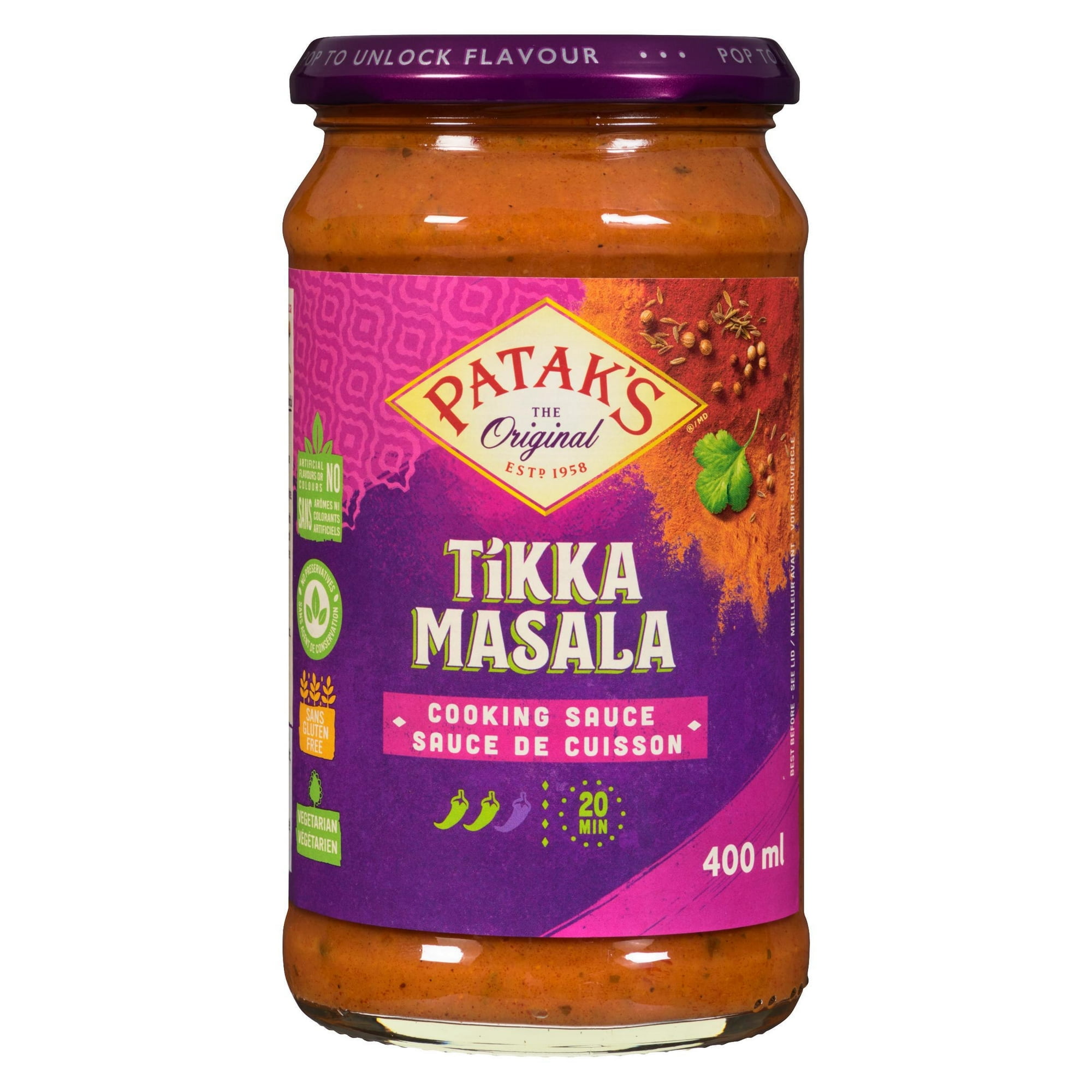 Patak's Sauce de Cuisson Tikka Masala