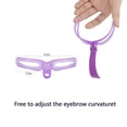 thumbnail image 3 of Kit Templat Shaping Eyebrow Stencil Styles Stencil Eyebrow DIY 8 Grooming Shapes Beauty Tools, 3 of 6
