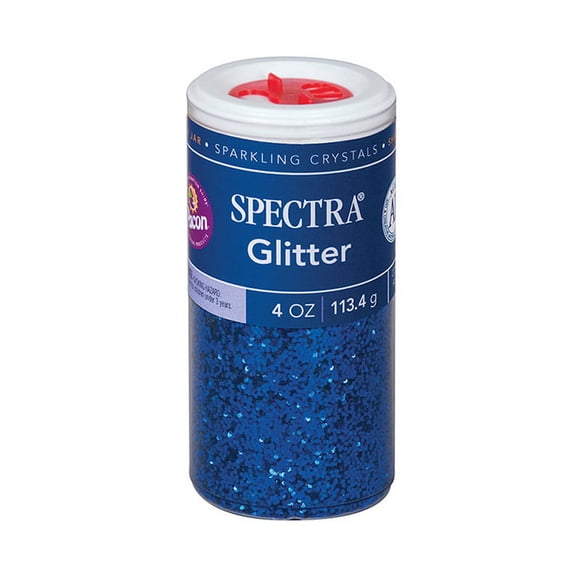 Spectra® Glitter, Blue, 4 oz, 1 Jar