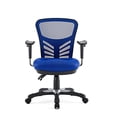 thumbnail image 4 of Modway Ergonomic Mesh Office Chair, Blue, 4 of 13