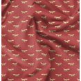 thumbnail image 1 of Soimoi Cotton Poplin Fabric Fox Animal Print Sewing Fabric Yard 42 Inch Wide, 1 of 6
