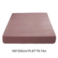 thumbnail image 3 of Linnome Drap-Housse pour Lit Double Pièce Antidérapante Housse de Lit Fixe Housse de Matelas Tout Inclus Protection de Matelas Housse de Lit Fibre Douce Convient pour Dormir Nu, 3 of 6