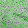 thumbnail image 1 of oneOone Rayon Green Fabric Floral Craft Projects Decor Fabric Printed By The Yard 56 Inch Wide, 1 of 4