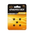 thumbnail image 1 of Piles Alcalines Enerstar à Bouton LR41 / AG3 (Lot de 5), 1 of 1